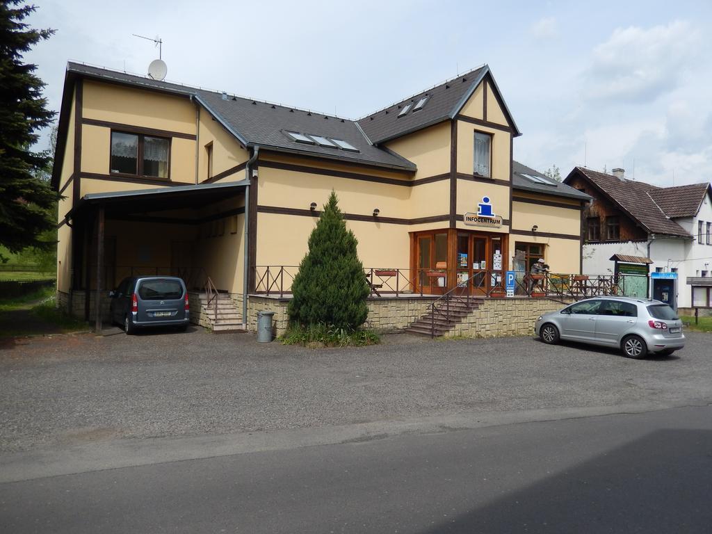 Penzion V Infocentru Srbska Kamenice Bagian luar foto